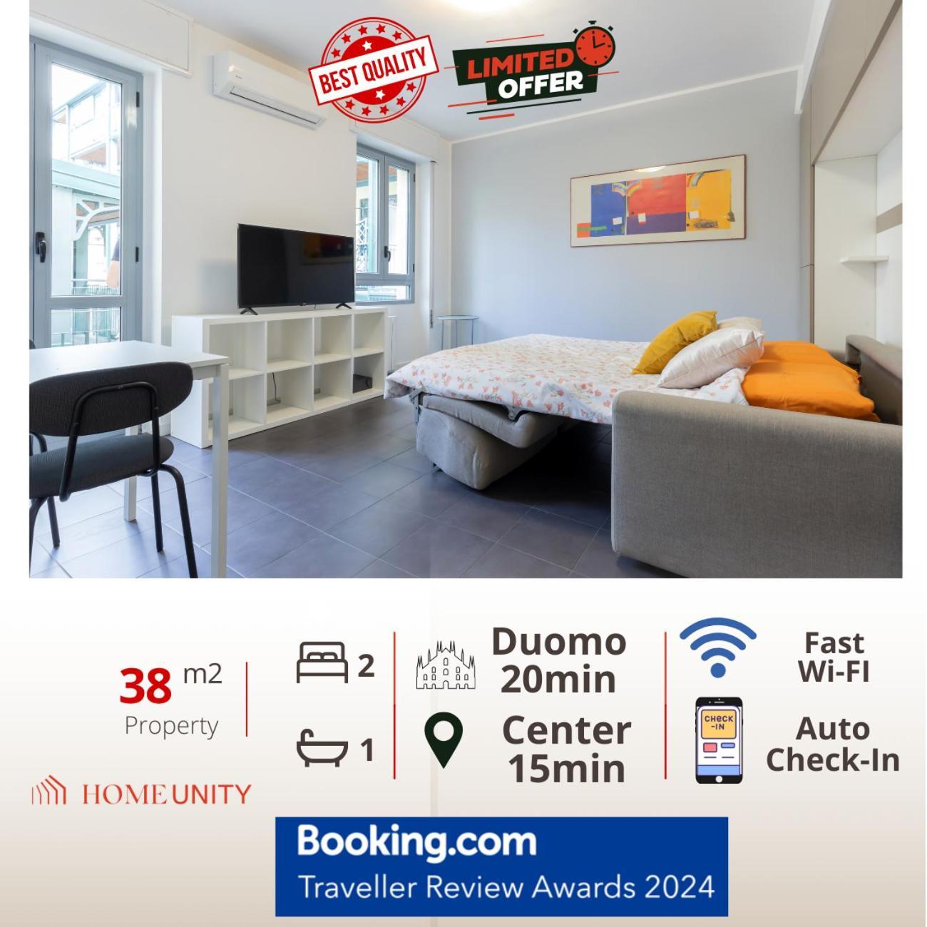 20Mins From Duomo - Renovated Apt Near City Center Appartement Milaan Buitenkant foto